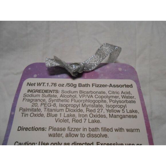 NEW Rainbow Bath Fizzer Bomb Spa 1.76oz Cute Perfect girls party favors Gifts!!! - Picture 3 of 3